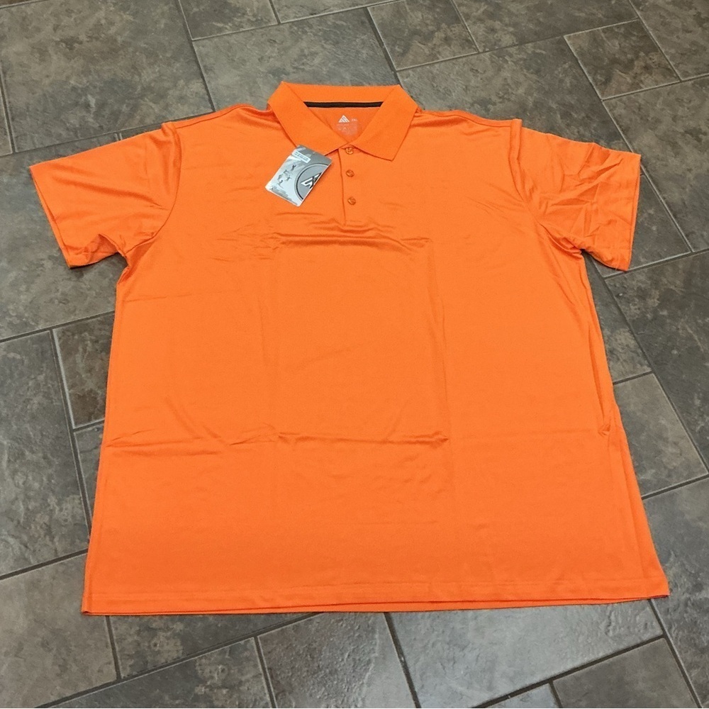 🥵 Men's Vibrant Orange Polo